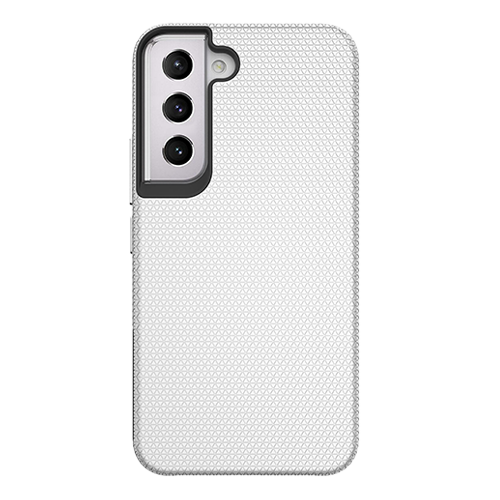 Samsung Galaxy S22 ProGrip Case Xquisite Silver Front